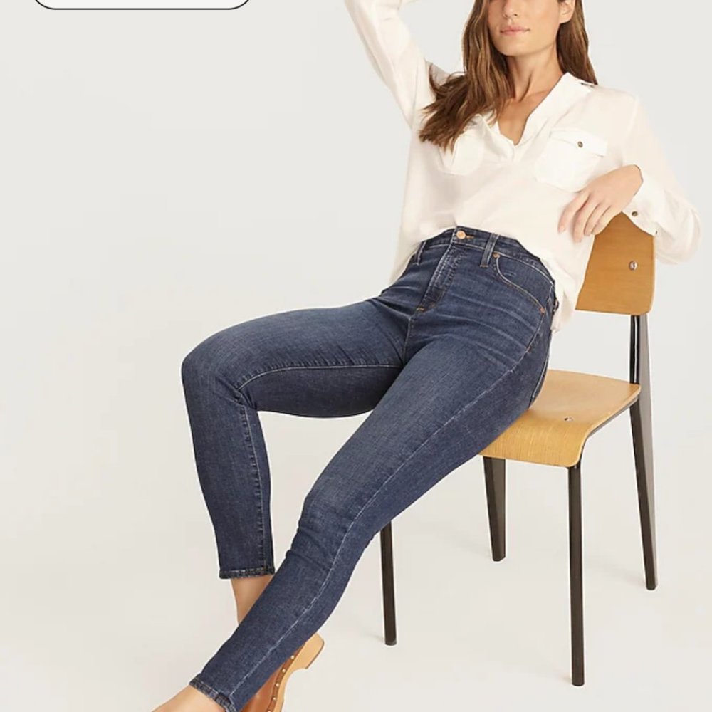 J. Crew Curvy Toothpick Jeans